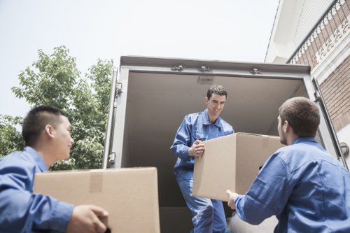 Staff monitoring cleanliness and safety in a storage facility