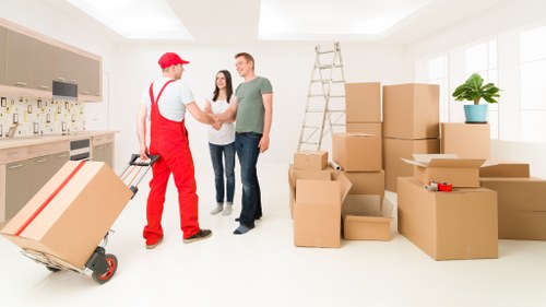 Careful packing and handling for a small move in Shoreditch