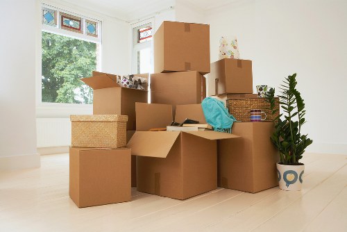 Careful packing and storage preparation for a local move