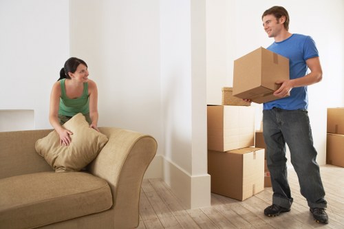 Packing and transport for office removals in Shoreditch